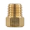 Camco LP FITTING, 1/4IN M NPT X 1/4IN F INVERTED FLARE W/CHECK VALVE 59954 - alternate 2